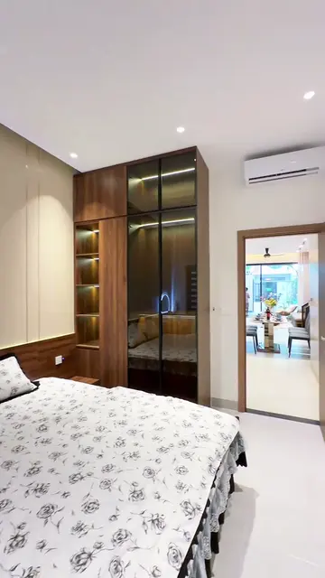 Nhà phố hiện đại mặt tiền cây xanh — 3